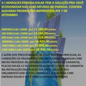 A JMarques Energia Solar tem a solução para economizar na sua energia!