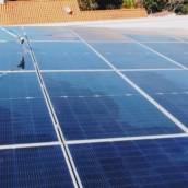 Limpeza de Placa Solar