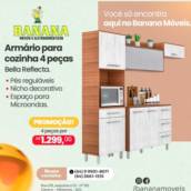 Armário Para Cozinha 4 Peças 