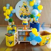 Decoração de festa dos minions em Bauru
