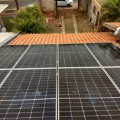 Limpeza de Placa Solar