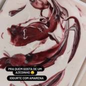 Sorvete de Iogurte com Amarena em Bauru