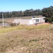 Roçagem de terreno em Botucatu