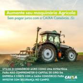 Consórcio de Máquinas Agrícolas pela Caixa Econômica
