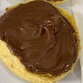 Pão de Queijo com Nutella