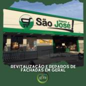 Revitalização e reparos de fachadas em geral