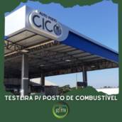 Testeira para Posto de Combustível