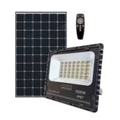 Refletor Solar 500 W Super LED c/ Controle IP67 Holofote