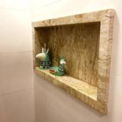 Nicho de Banheiro em Itapoá, SC em Itapoá, SC por Grupo Viambientes