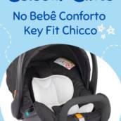Como colocar o cinto no bebe conforto Key Fit Chicco em Bauru
