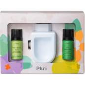 Kit Pluri - Difusor elétrico + 2 Essências: Bamboo e Alecrim