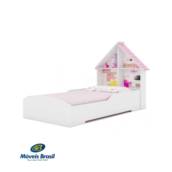 Cama Infantil Casinha Gelius Branco