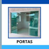 Porta de Vidro Sob Medida em Itapetininga