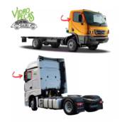Jogo Par Canaleta Vidro Porta Acello Actros