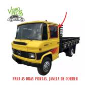 Jogo Canaleta Vidro Porta Caminhão 608 Janela Corrediça