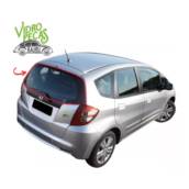 Borracha Vidro Traseiro Vigia Honda New Fit 2010 Em Diante