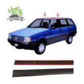 Par Pingadeira Borracha Friso Calha Teto Fiat Elba