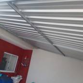 Cobertura Metálica - Ótima para suportar qualquer temperatura