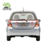 Borracha Vidro Traseiro Vigia Honda Fit Ate 2009