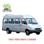 Par Borracha Porta Sprinter 97 A 2011 Teto Alto E Baixo