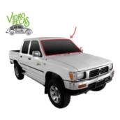 Borracha Parabrisa Hilux Pickup Sw4 92 A 04 Luxo P/friso