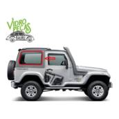 Par Borracha Janela Lateral Fixa Troller T4 2009 A 2014