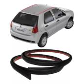 Par Pingadeira Borracha Friso Calha Teto Fiat Palio 04 A 10