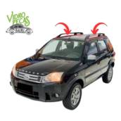 Par Pingadeira Borracha Friso Calha Teto Ecosport Ate 2012