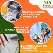 Elaboração de Projetos Elétricos - VSA Energia