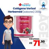 Colágeno Verisol Herbamed (sabores) 200g • R$71,90
