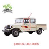 Jogo Par Borracha Porta Toyota Bandeirante 1985 Em Diante