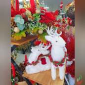 Renas decorativas para o natal