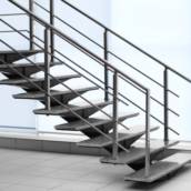 Escadas Metálicas - Design e Funcionalidade com a Ponte Direta Construfer