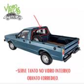 Borracha Vidro Traseiro Vigia Pampa