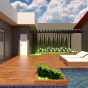 Projeto de área de lazer em Bauru