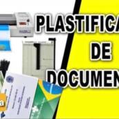 Plastificação de documento 