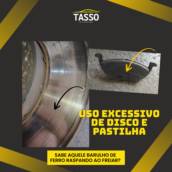 Revisão e troca de peças no sistema de freios