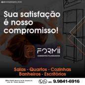 Escritório Planejado - Eficiência e Design Moderno - Soluções Inovadoras Formii em Fortaleza/CE