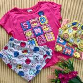 Pijama Fakini infantil feminino