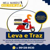 Meu Marido Conserta tem serviço de entrega e retirada!