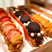 Churros deitado gourmet