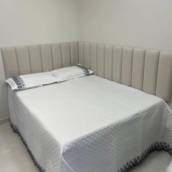 Kit Painel Cabeceira em L para Cama de Casal