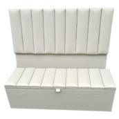 Kit Cabeceira Puff Baú Modulado Casal