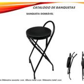 Banqueta Dobrável