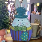 Coelhos de Decoração para Páscoa