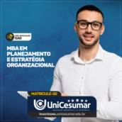 MBA em Planejamento e Estratégia Organizacional em Bauru