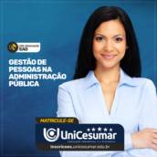 Pós Graduação em Gestão de Pessoas na Administração Pública em Bauru