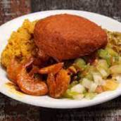 ACARAJÉ COM CAMARÃO (NO PRATO)