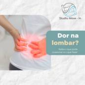 Dor na lombar ? Saiba o que pode ocasionar e o que fazer
