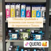 Tinta de impressora e toner